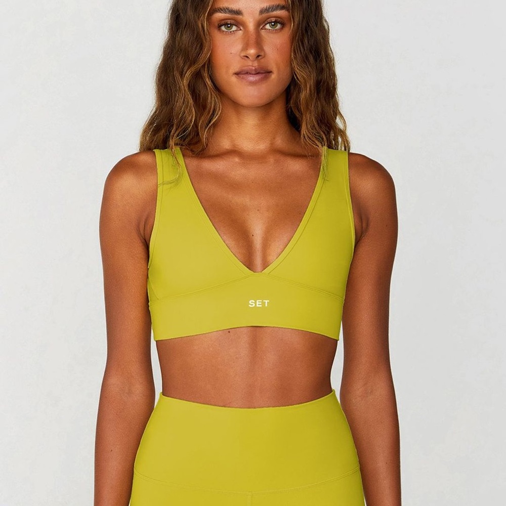 SPORTBODY™ SPORT V BRA - LIMEADE